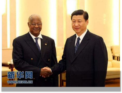 习近平会见几内亚比绍总理