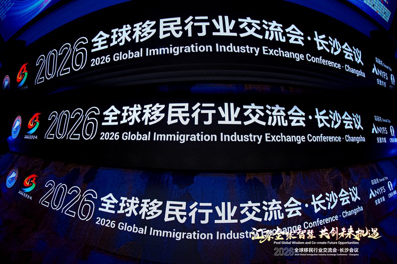长沙移民峰会海报图 长沙移民峰会海报图